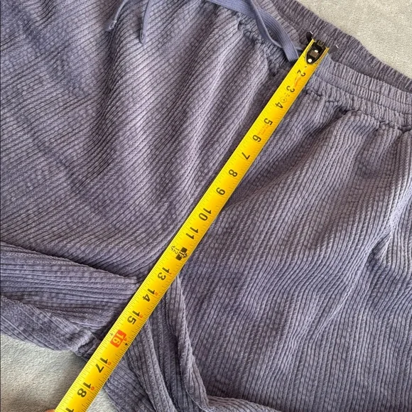 NWOT Lucy & Yak Norris Wide Leg Cotton Corduroy Purple Trousers - Picture 12 of 15